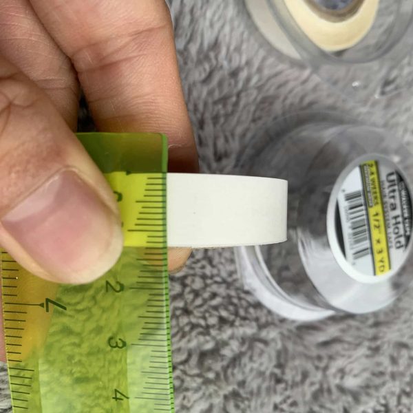 Cuộn băng dính dán tóc giả chuyên dụng Ultra Hold 1,2cm*3yard  - Walker Tape Nhập khẩu Mỹ - Ảnh 6