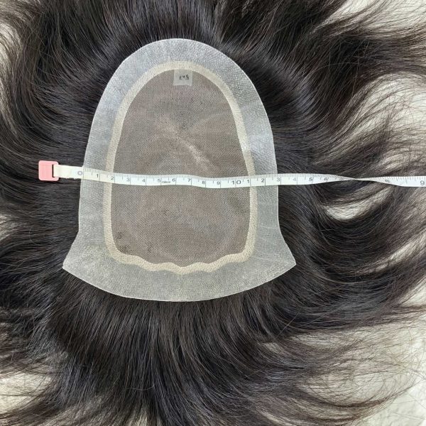 Tóc giả nam nguyên đầu bằng tóc thật kiểu Australia - AUS01 - Ảnh 9