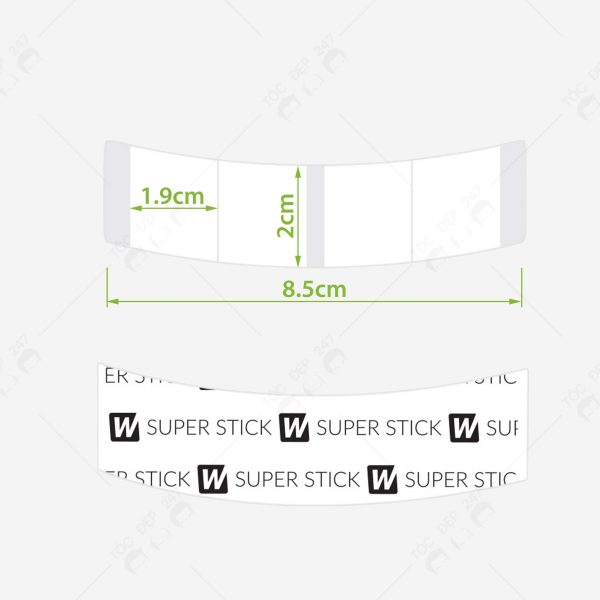 Super Stick Mini - Băng dính dán tóc giả hàng ngày - Ảnh 4