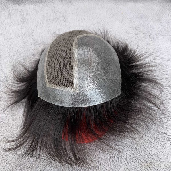 Tóc đẹp che hói đỉnh đầu nam - mẫu TD14 - Ảnh 3